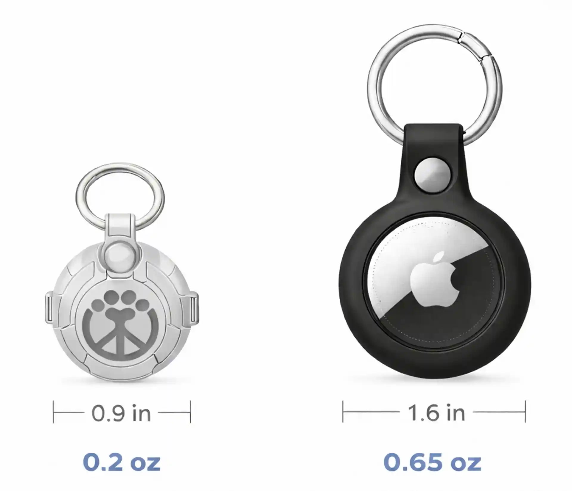 Peace Paws VS Apple Air Tag